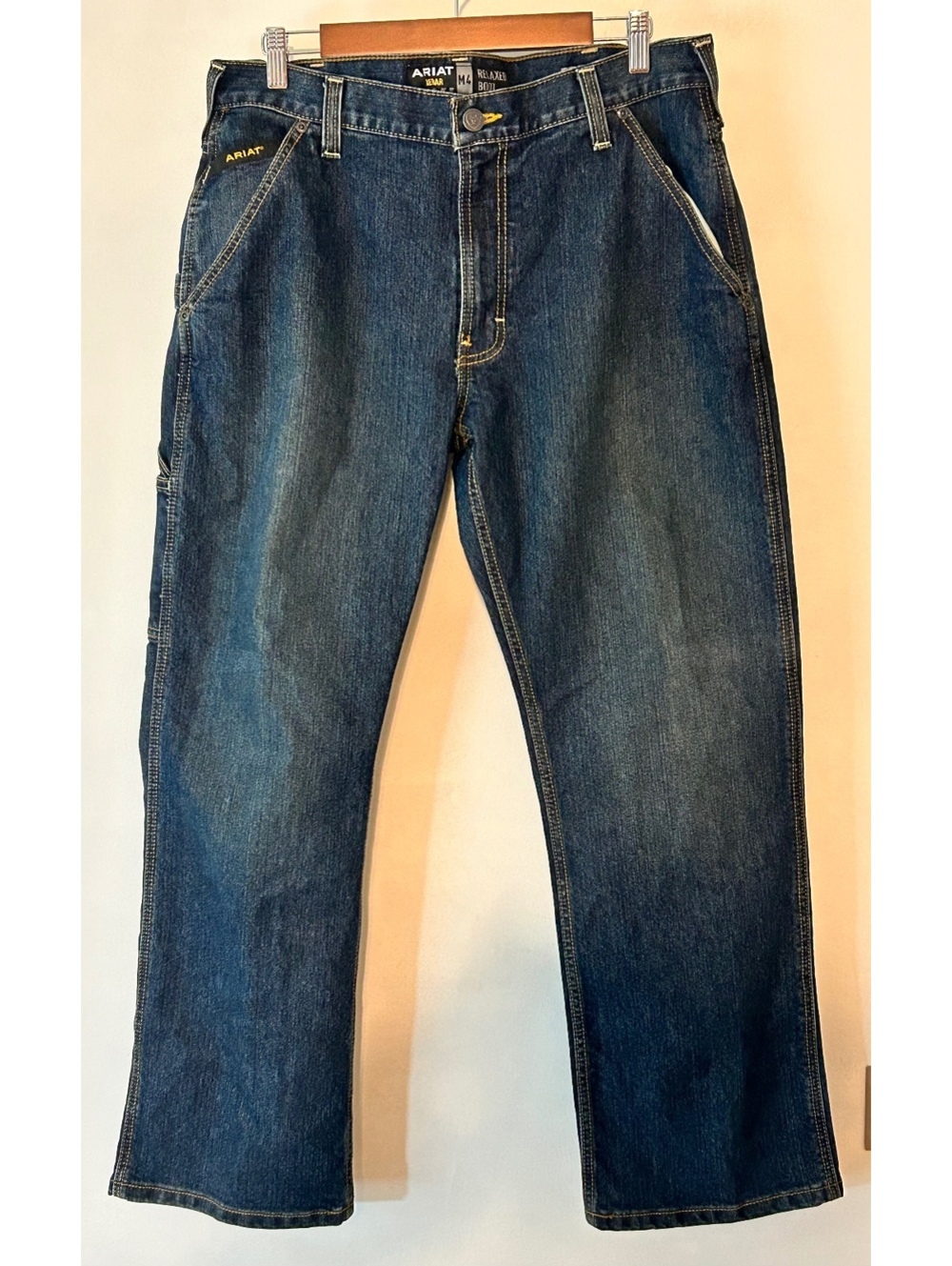 Ariat Rebar Relaxed Boot Cut Jeans Size 34x30